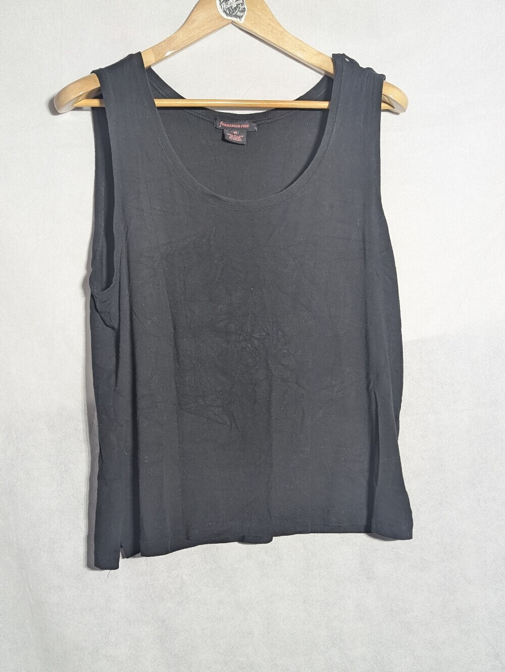 Forever 21 Black Scoop Neck Tank Top